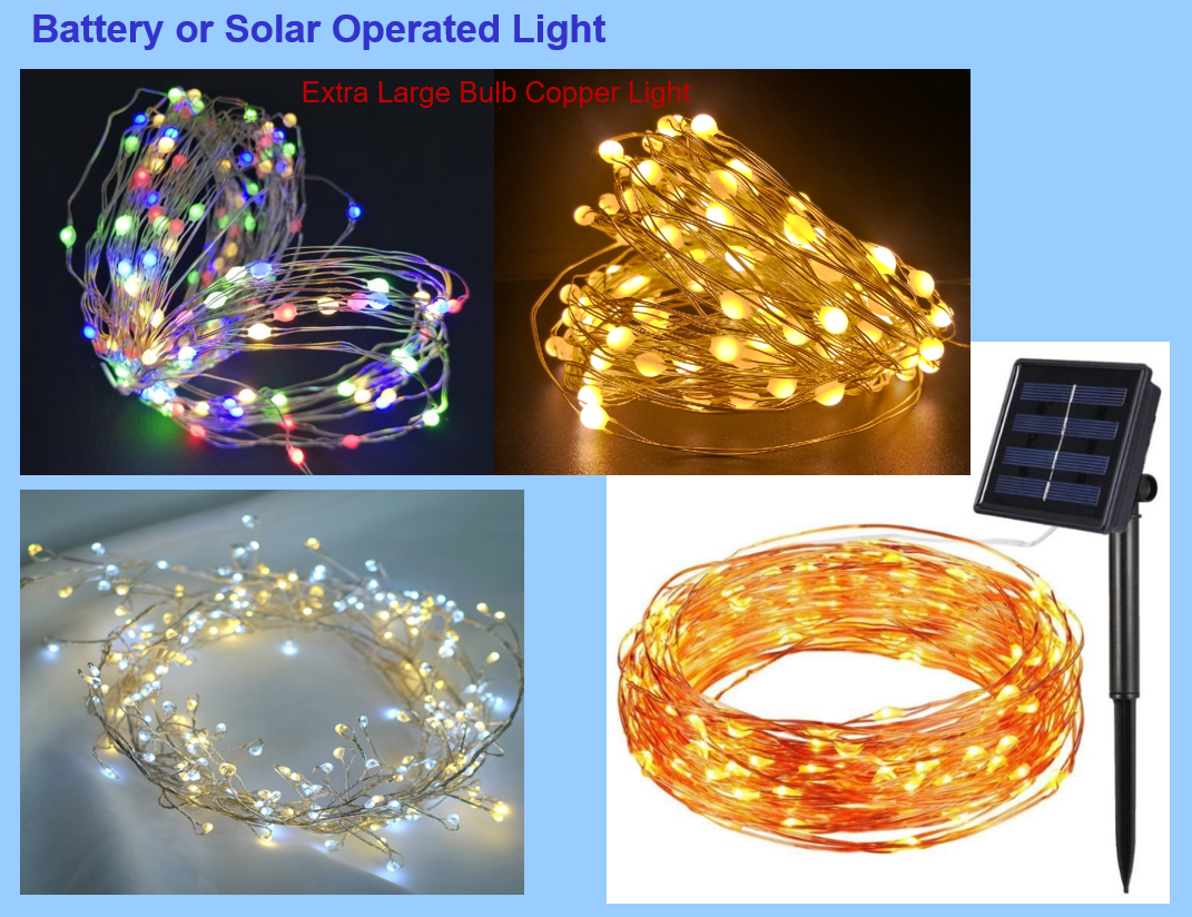 加大型铜线灯串