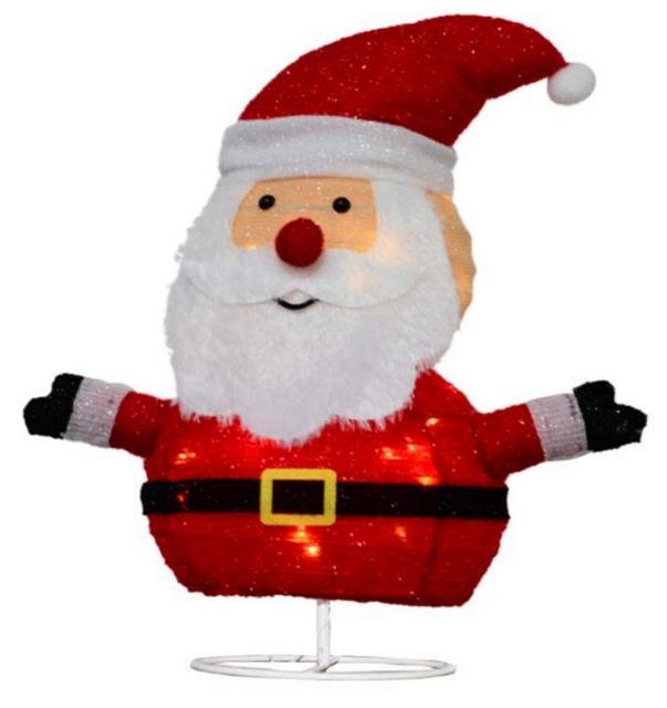 包布可伸缩圣诞老人折叠灯