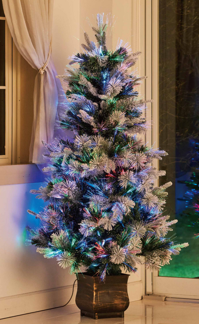 圣诞绿色光纤树+顶星