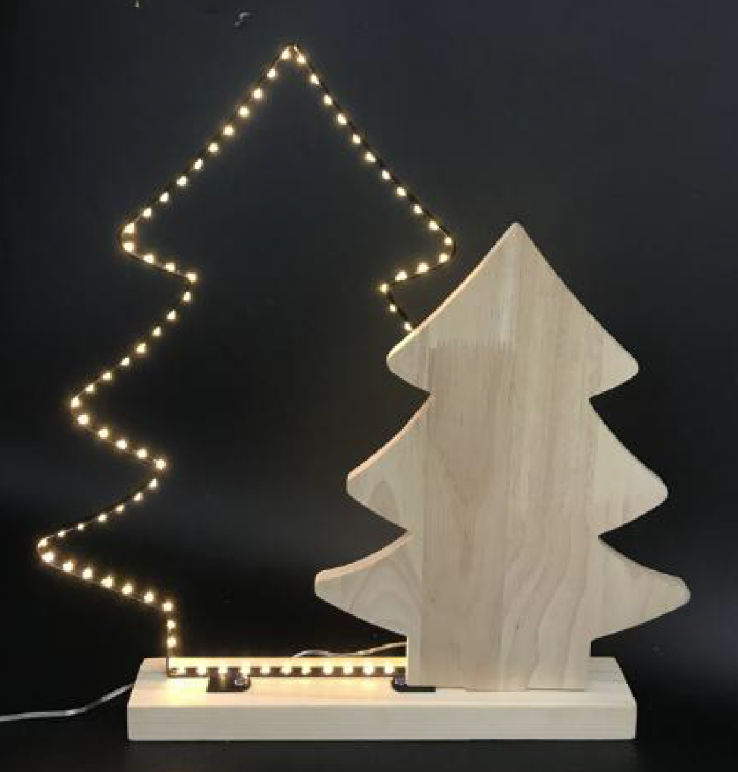 主题框架灯配木星装饰