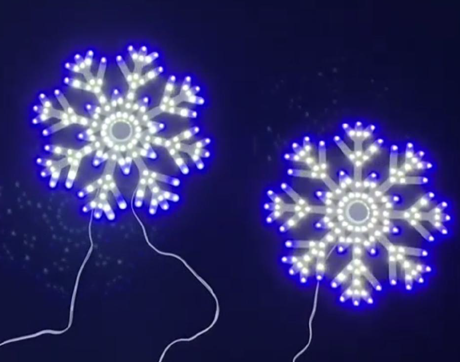 圣诞窗户装饰灯