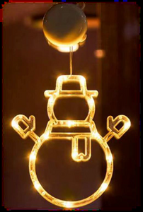 丙烯酸雪人圣诞老人雪花吊坠圣诞树雪人礼品盒装饰品