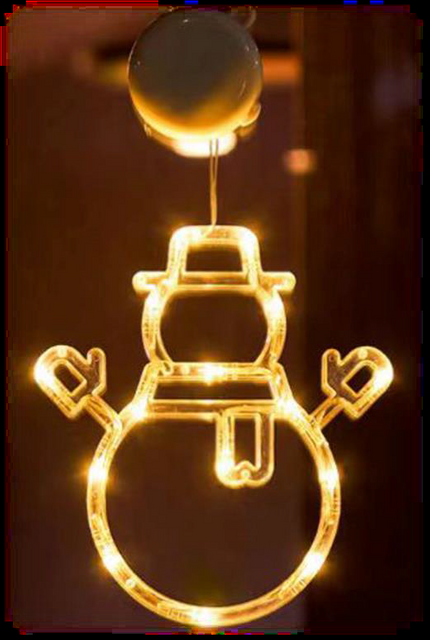 亚克力雪人圣诞老人雪花挂件 圣诞树雪人礼物盒摆件