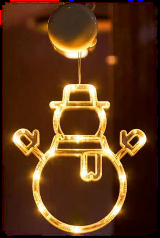 丙烯酸雪人圣诞老人雪花吊坠圣诞树雪人礼品盒装饰品