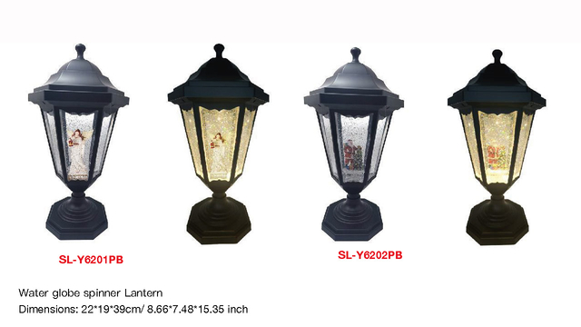 亚克力 路灯造型水灯 天使/圣诞老人 SR - 88