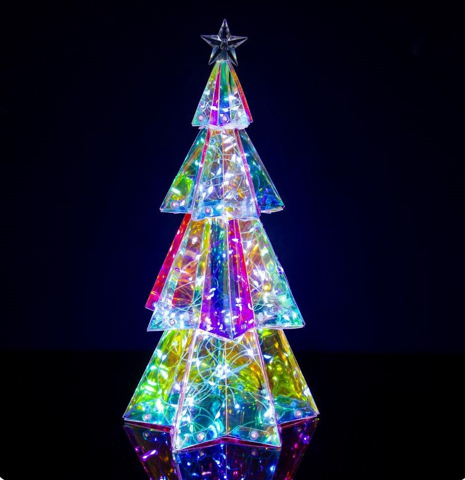 彩色钻石圣诞树