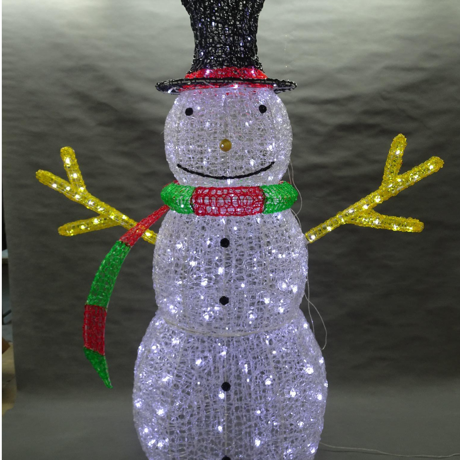 PS 3D雪人水晶灯