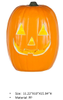PP 橙色南瓜灯模型 