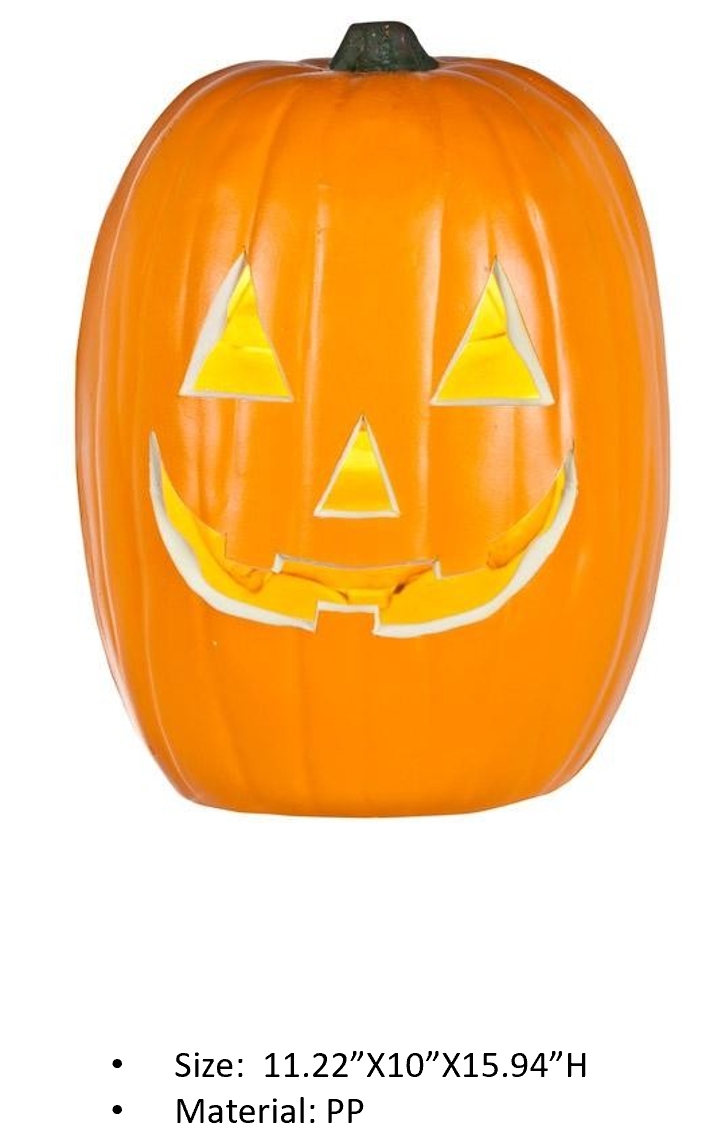 PP 橙色南瓜灯模型 