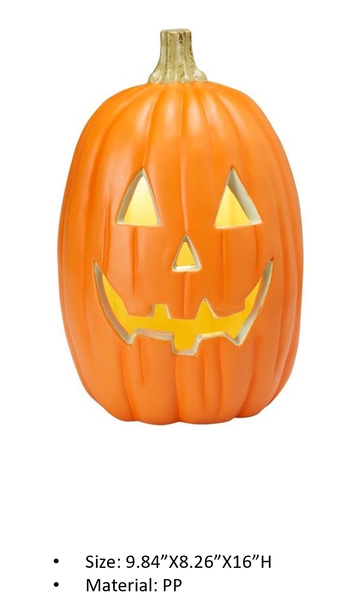 PP 橙色南瓜灯模型