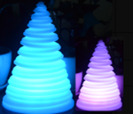 PE吹塑圣诞树装饰灯