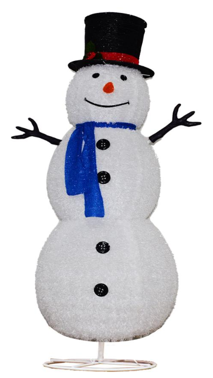 包布可伸缩雪人折叠灯