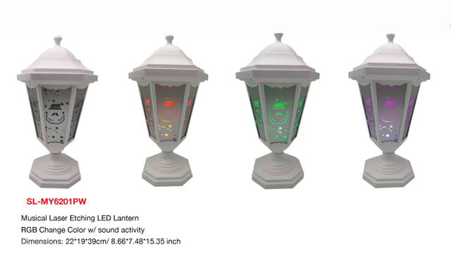 室内装饰灯 路灯造型 音乐激光 LED 灯笼 - 24
