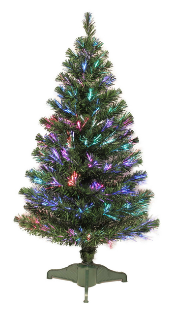 圣诞绿色光纤树+顶星