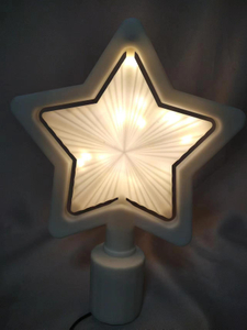 带有自动旋转的框架旋转树顶星