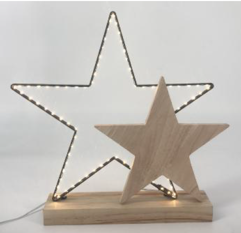 主题框架灯配木星装饰