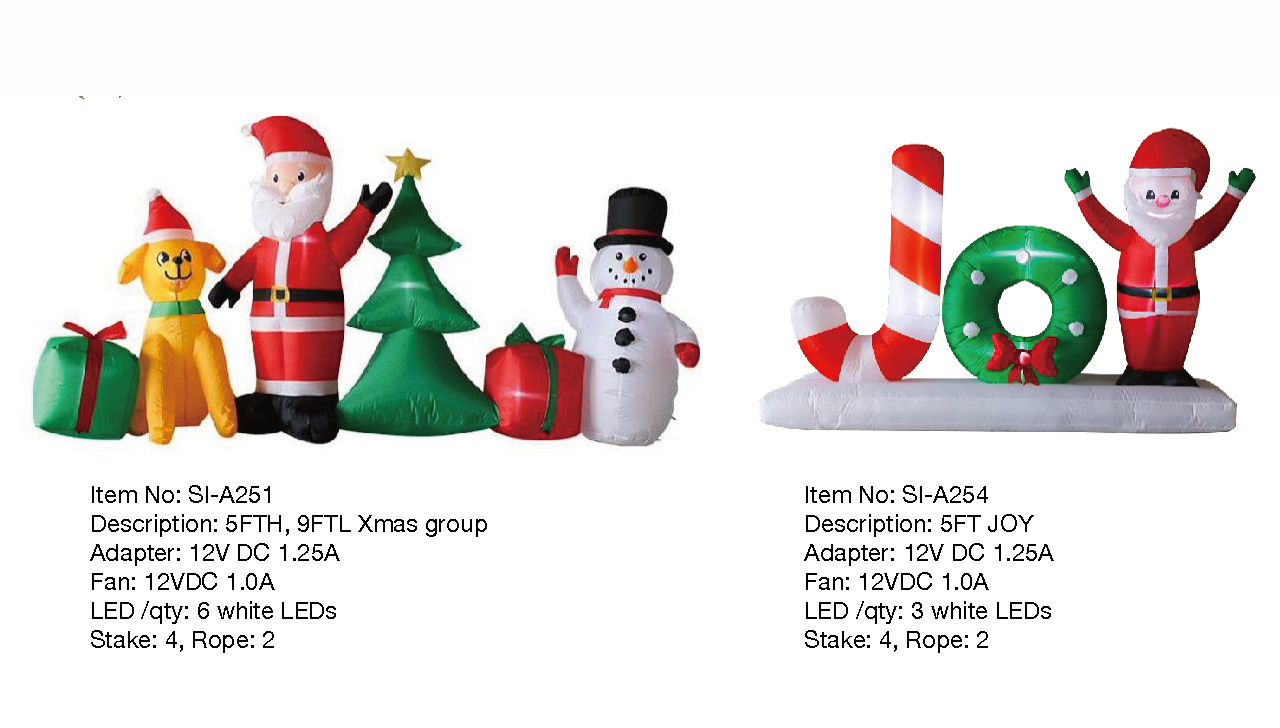 圣诞组 & JOY 充气灯