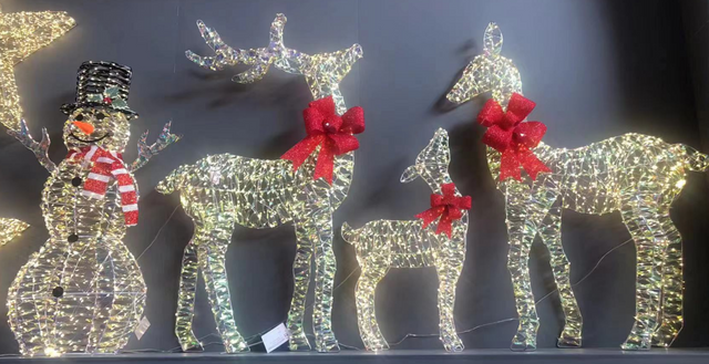 铁架造型幻彩条灯