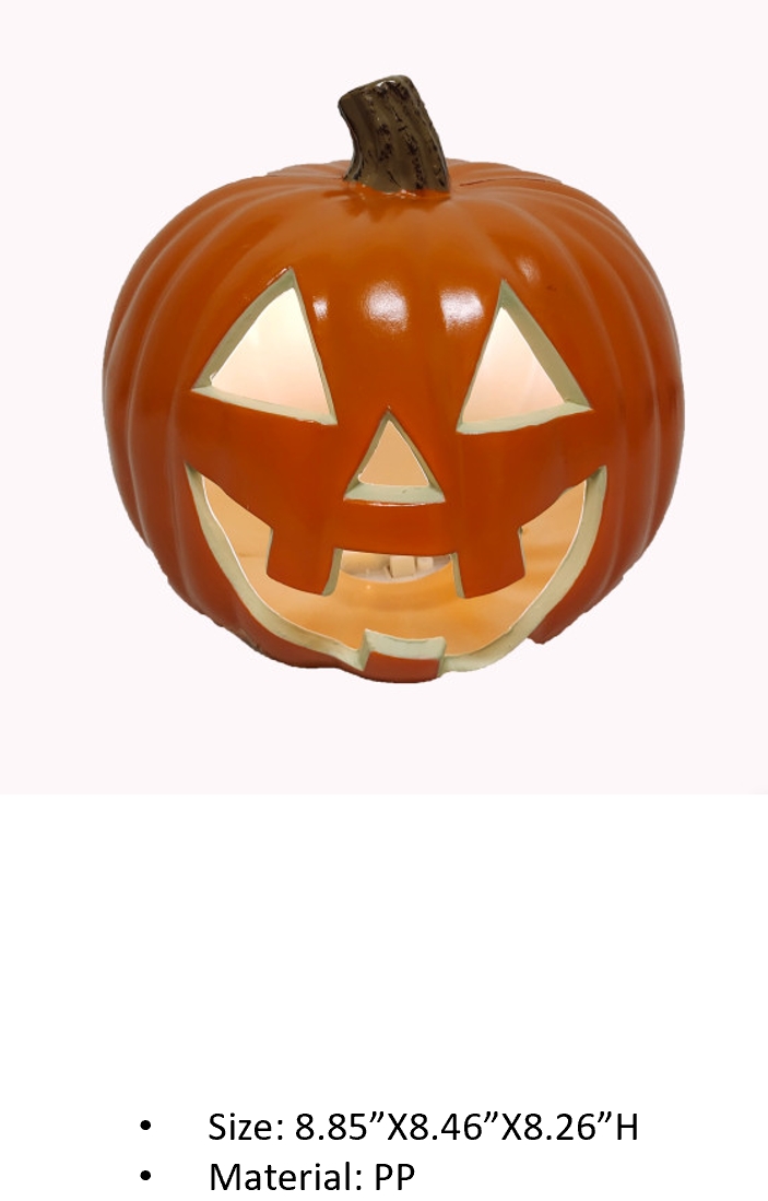 PP 橙色南瓜灯模型 