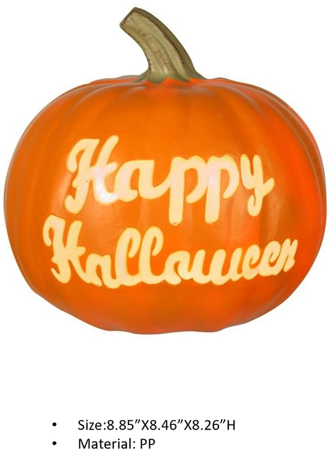 PP 橙色南瓜灯模型