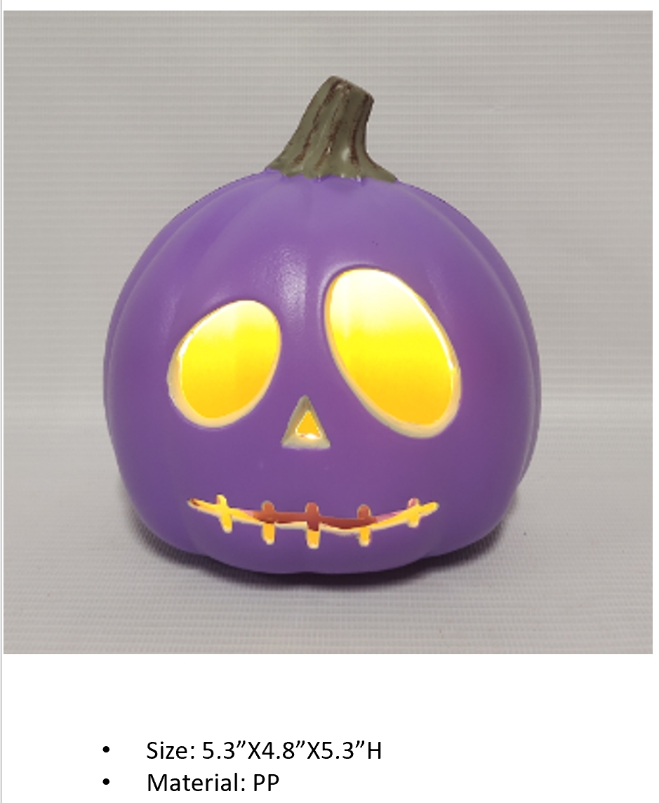 PP 5寸紫色南瓜灯