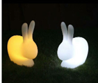 PE吹塑兔子装饰灯​​​​​​​ 