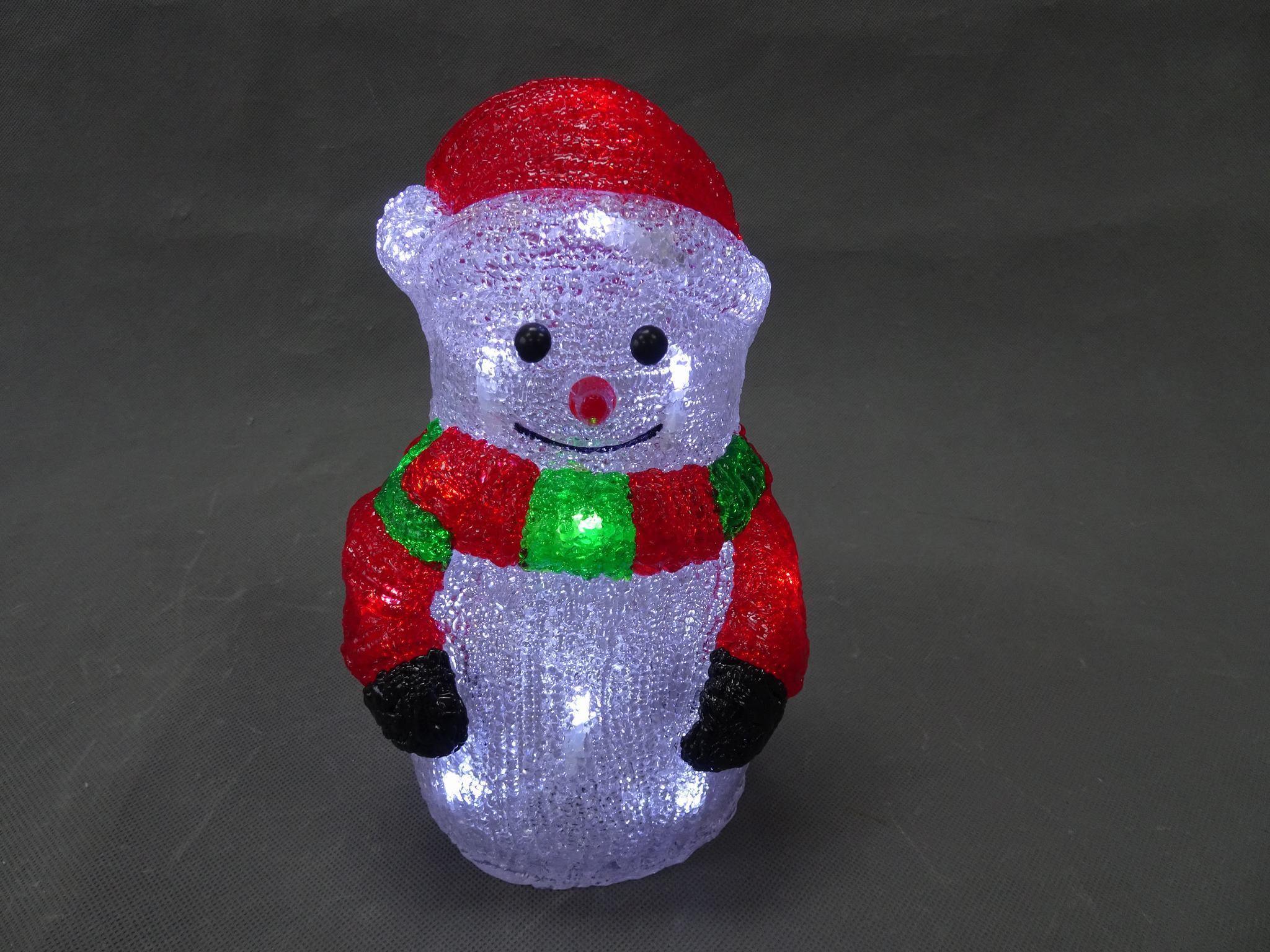 PS 3D雪人水晶灯