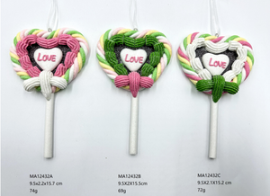 黏土造型爱心棒棒糖 - 37