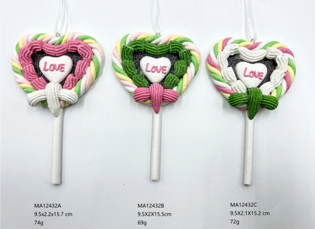 黏土造型爱心棒棒糖 - 37