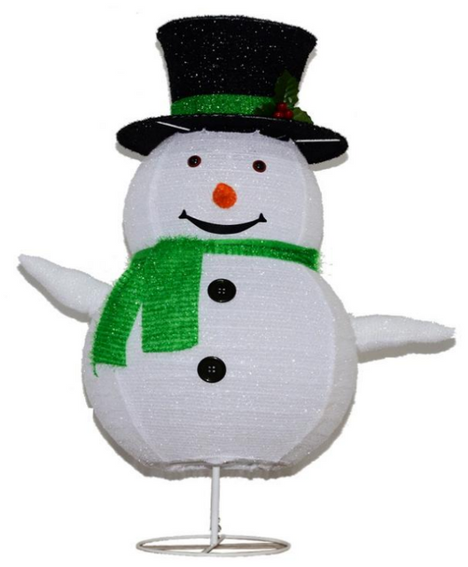 包布可伸缩雪人折叠灯