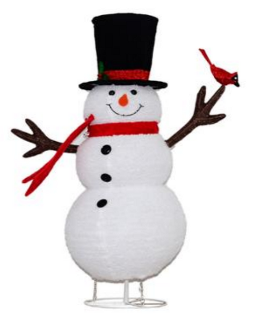 包布雪人折叠灯