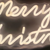 亚克力板圣诞快乐字母灯