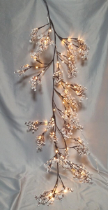 新的150万人造枯萎的树枝葡萄和花led灯树-F4嵌入式70列的温暖白色花灯，用于优雅的室内/室外装饰照明