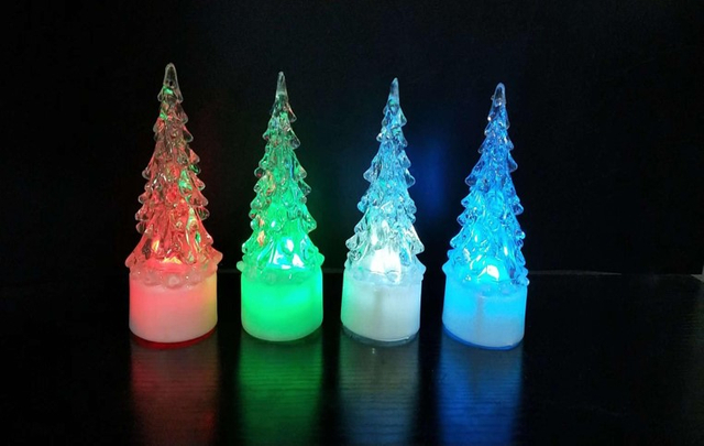 丙烯酸圣诞树照明