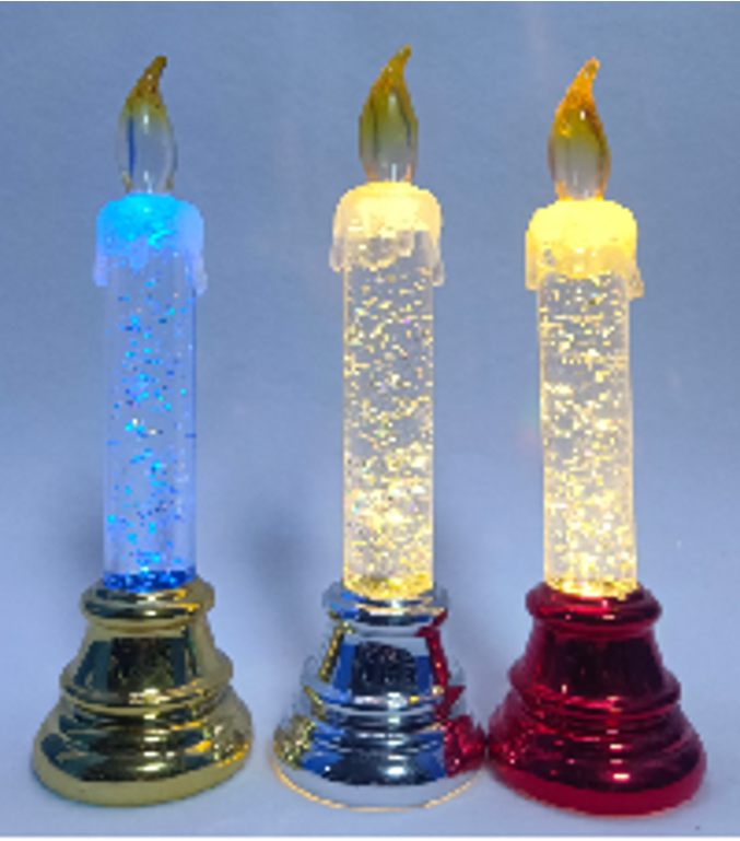 丙烯酸蜡烛形灯水水灯2