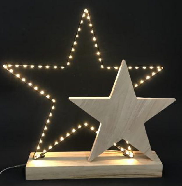 主题框架灯配木星装饰