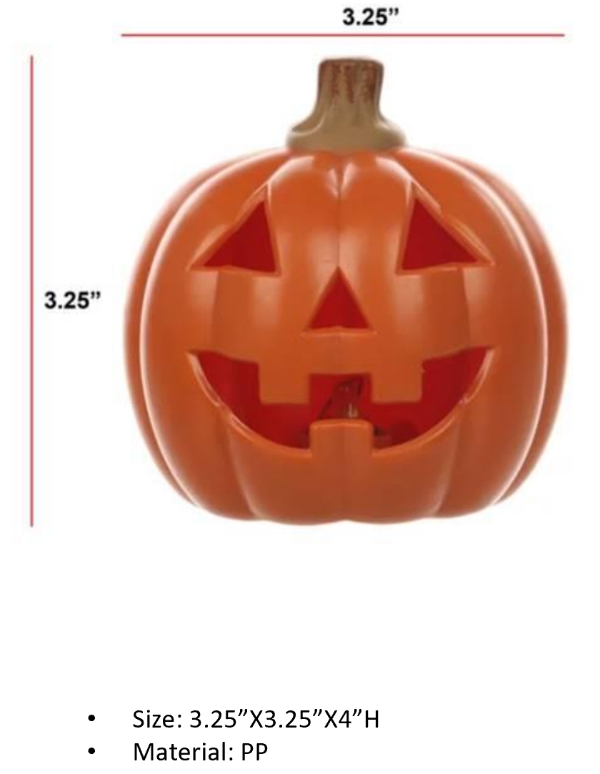 PP 橙色南瓜灯模型
