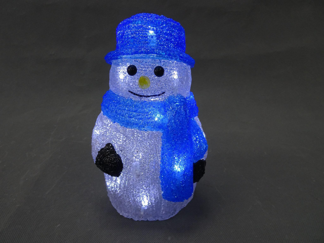 PS 3D雪人水晶灯 