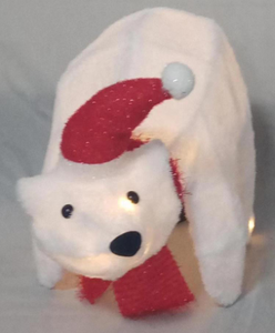 包布可伸缩可折叠白熊灯