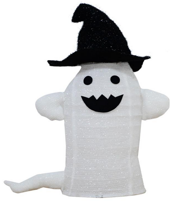 织物包裹的白色幽灵折叠灯