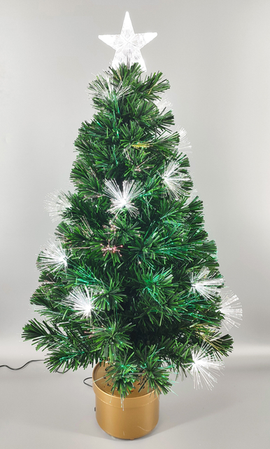 圣诞绿色光纤树+顶星