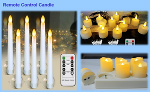 电子遥控蜡烛灯 - 1