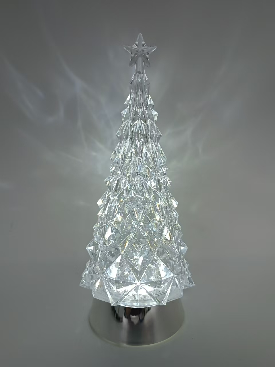 钻石树灯电镀银短底座冷却白光