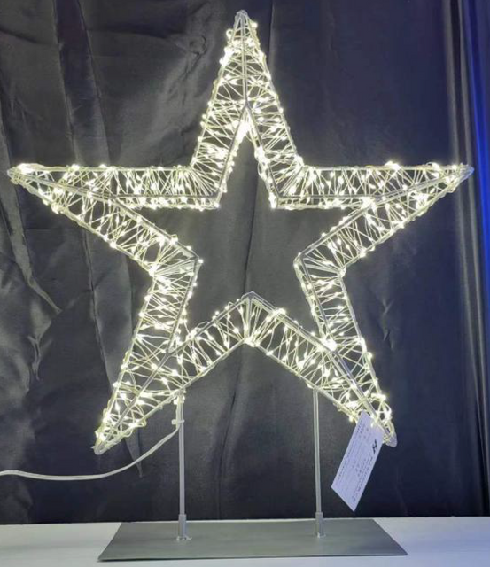 3D 五角星/圣诞树 带金属底座