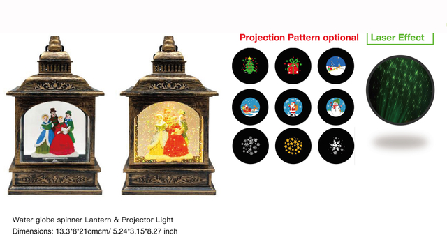 亚克力 提灯造型水灯 投影灯 唱诗班 SR - 32