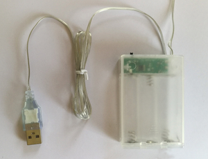 室内电池盒+USB接口