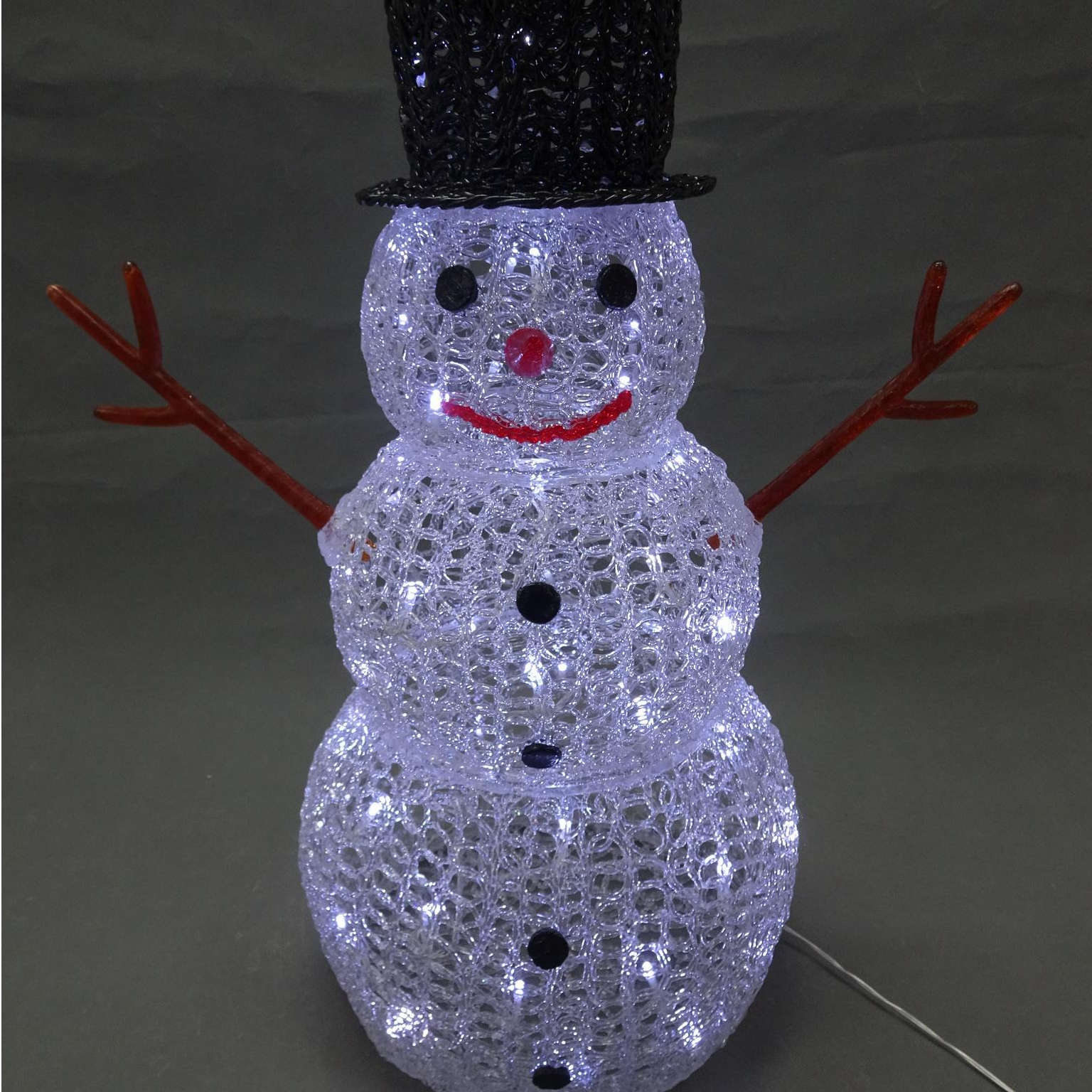 PS 3D雪人水晶灯 