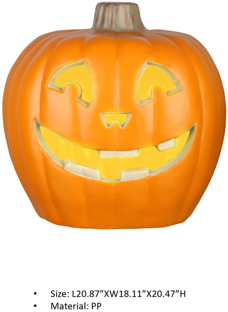 PP 橙色南瓜灯模型