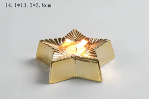 瓷质大金星烛台 - 20