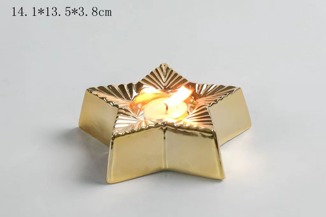 瓷质大金星烛台 - 20